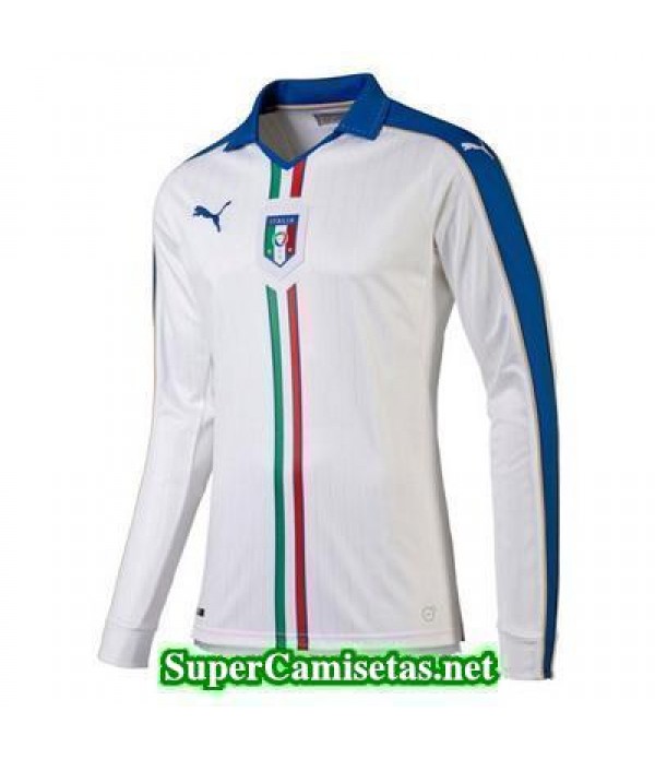 Segunda Equipacion Camiseta Italia Manga Larga Eurocopa 2016