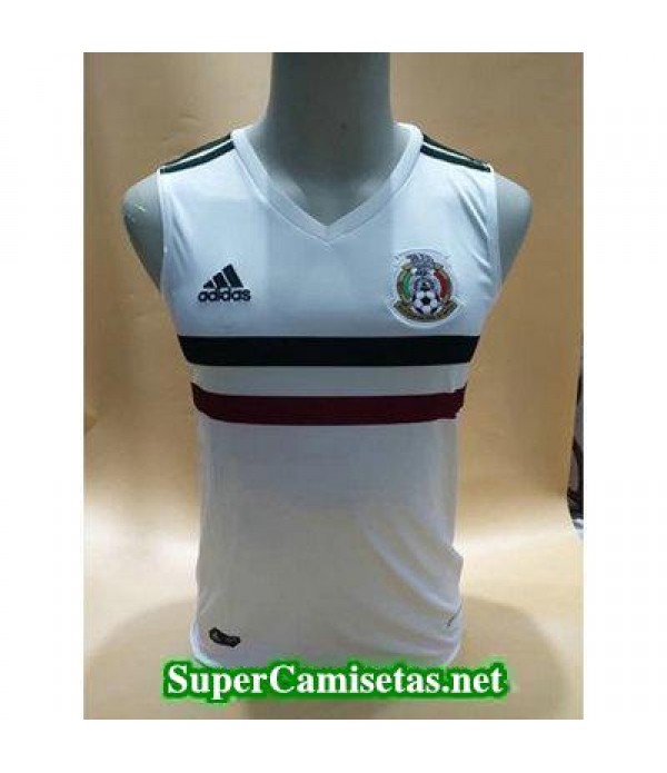 camiseta chaleco Mexico Blanco Copa Mundial 2018