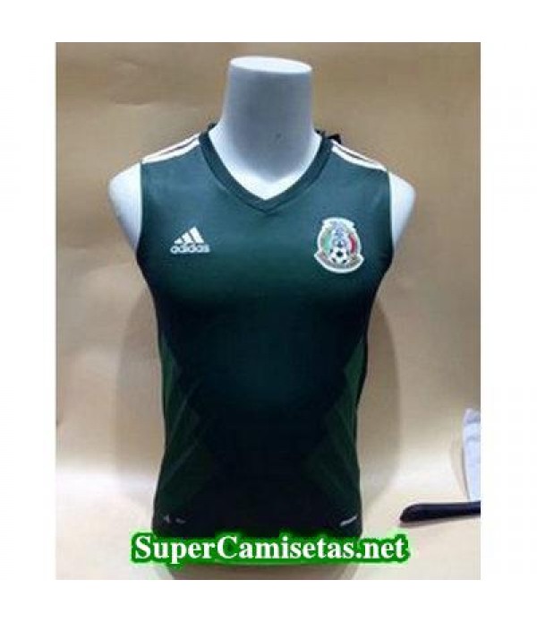 camiseta chaleco Mexico Verde Copa Mundial 2018