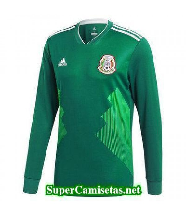 Primera Equipacion Camiseta Mexico ML Copa Mundial 2018