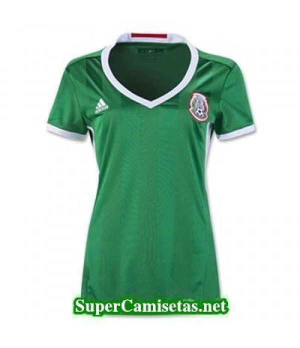 Primera Equipacion Camiseta Mexico Mujer Copa America 2016