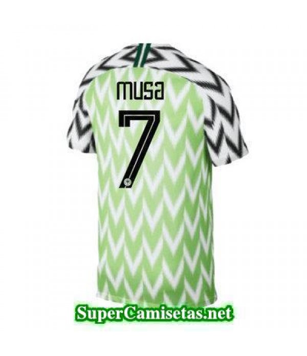 Primera Equipacion Camiseta Nigeria Musa Copa Mundial 2018