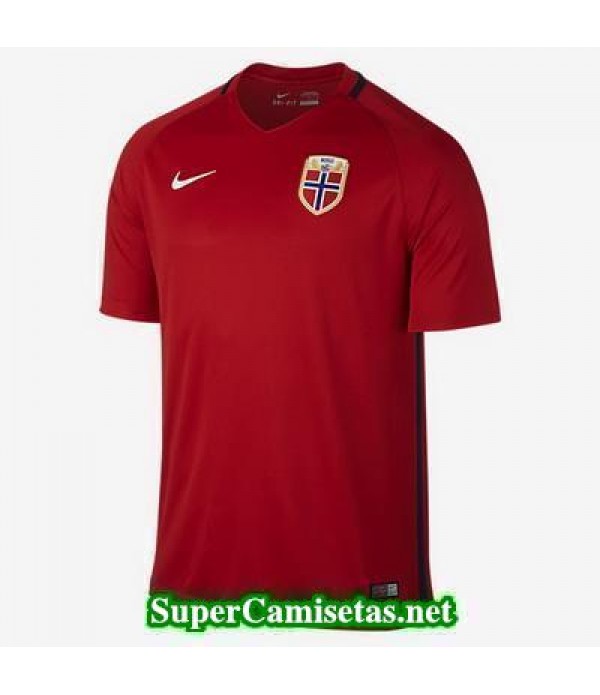 Primera Equipacion Camiseta Noruega Eurocopa 2016