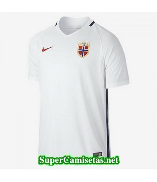 Segunda Equipacion Camiseta Noruega Eurocopa 2016