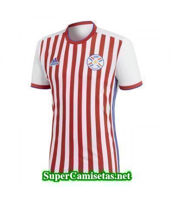 Primera Equipacion Camiseta Paraguay Copa Mundial 2018