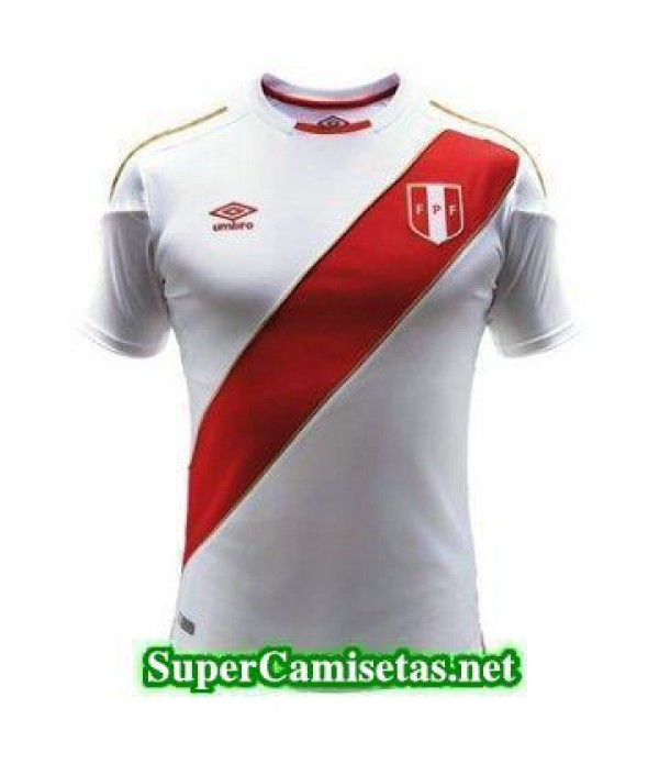 Primera Equipacion Camiseta Peru Copa Mundial 2018