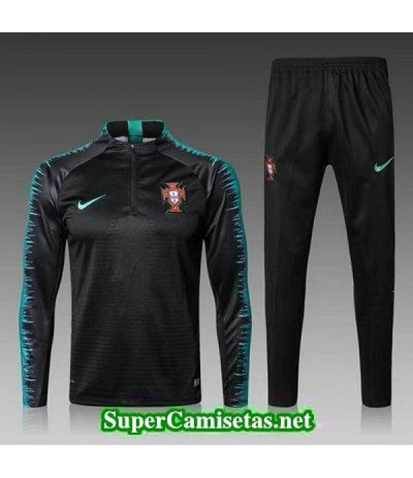 Camiseta entrenamiento Portugal ML Negro-01 2018 2019