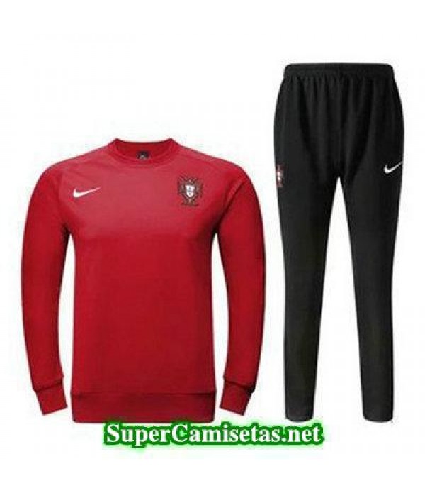 camiseta entrenamiento Portugal ML rojo 2016