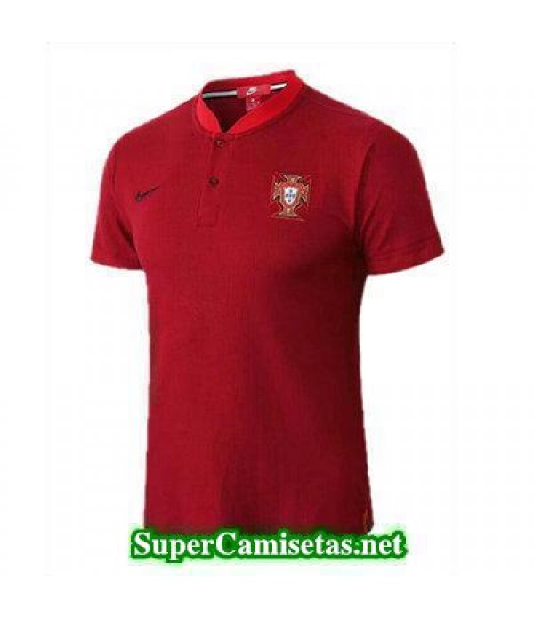 Camiseta polo Portugal Rojo 2018 2019