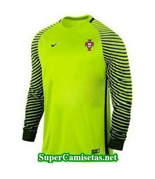 Portero Equipacion Camiseta Portugal ML 2016 2017
