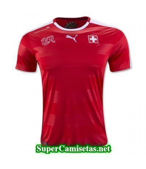 Primera Equipacion Camiseta Suiza Eurocopa 2016