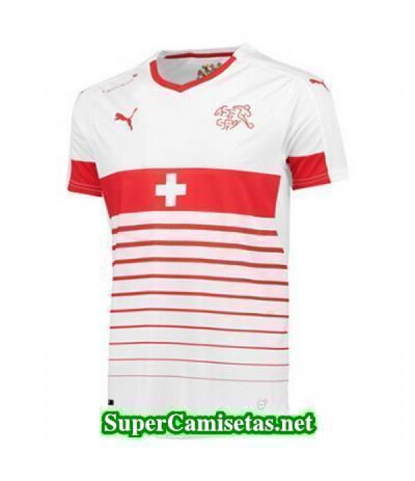 Segunda Equipacion Camiseta Suiza Eurocopa 2016