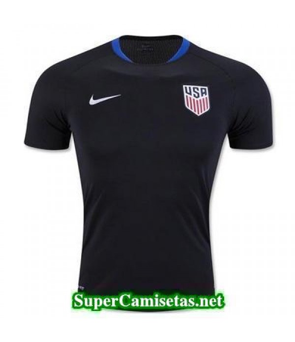 camiseta entrenamiento USA azul marino 2016 2017