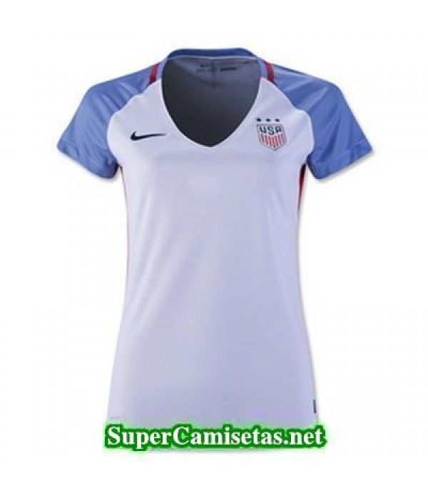 Primera Equipacion Camiseta USA Mujer Copa America 2016