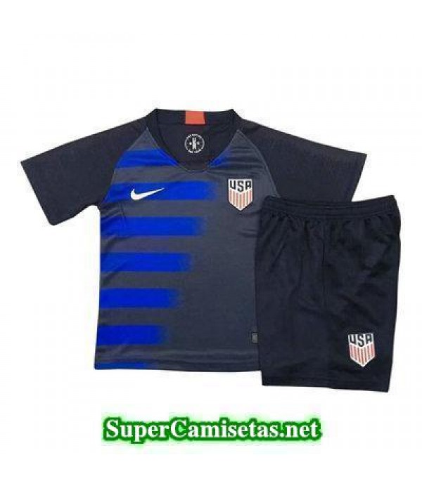 Seconda Equipacion Camiseta USA Ninos 2018 2019