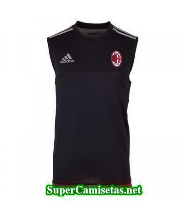 camiseta chaleco AC Milan Negro 2015 2016