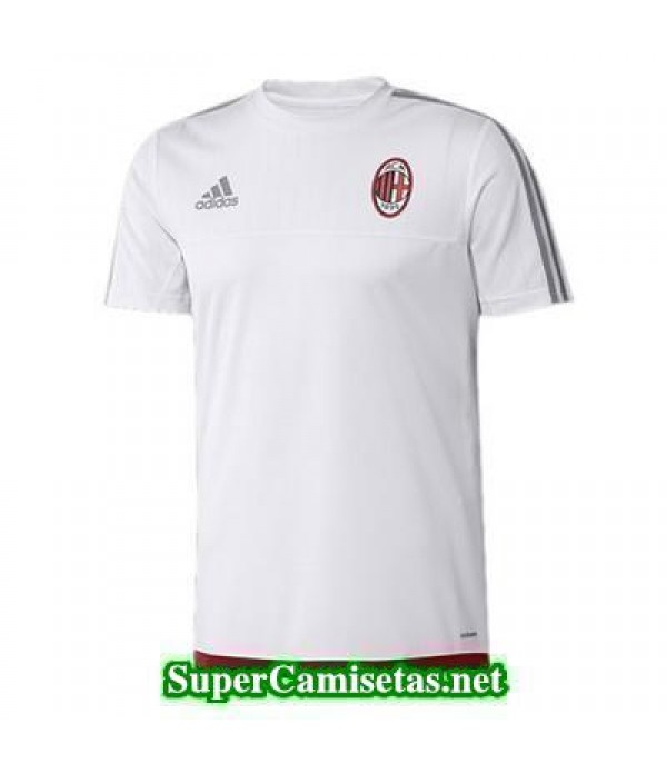 camiseta entrenamiento AC Milan blanco 2015 2016