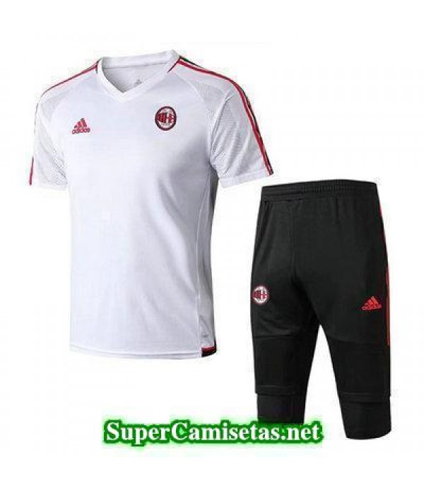 camiseta entrenamiento AC Milan blanco 2017 2018