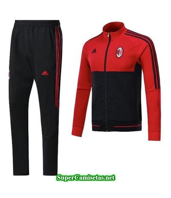 Chaquetas AC Milan Rojo 2017 2018 baratas