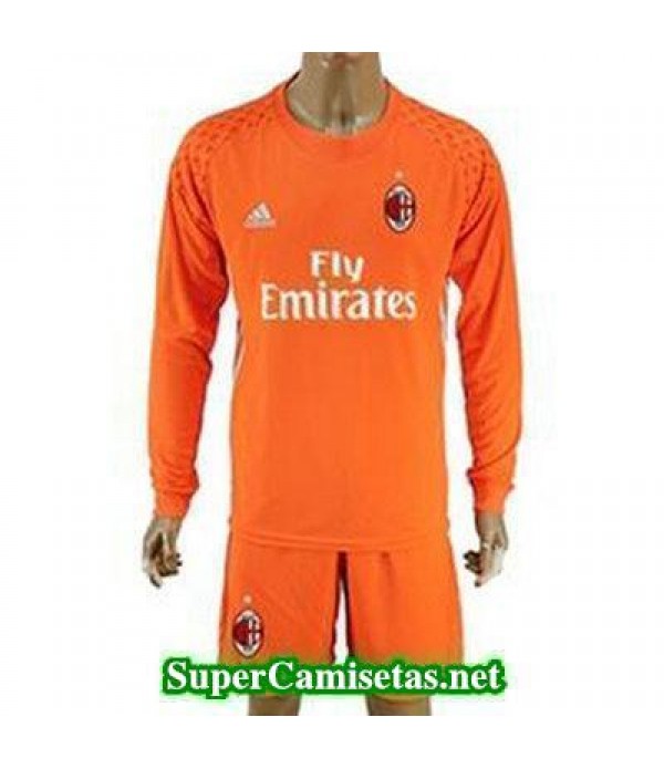 Portero Equipacion Camiseta AC Milan Manga Larga 2016/17