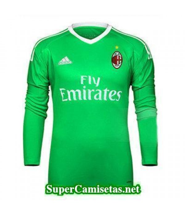 Portero Equipacion Camiseta AC Milan Manga Larga 2017/18