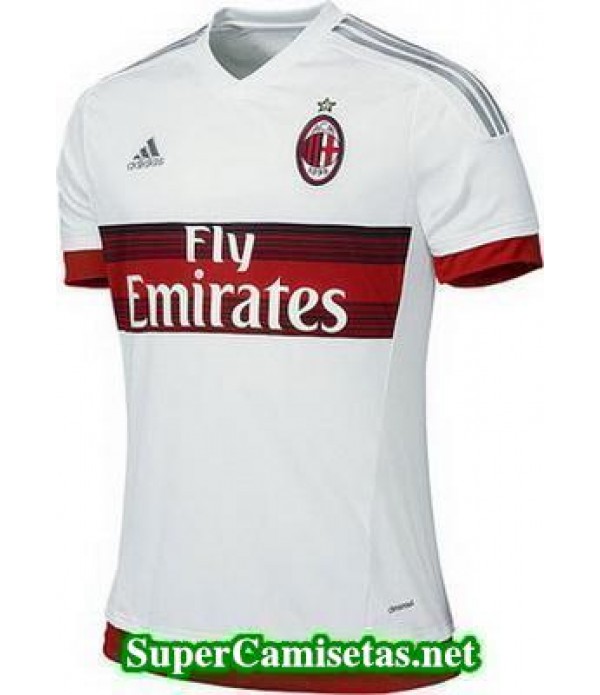 Segunda Equipacion Camiseta AC Milan 2015/16