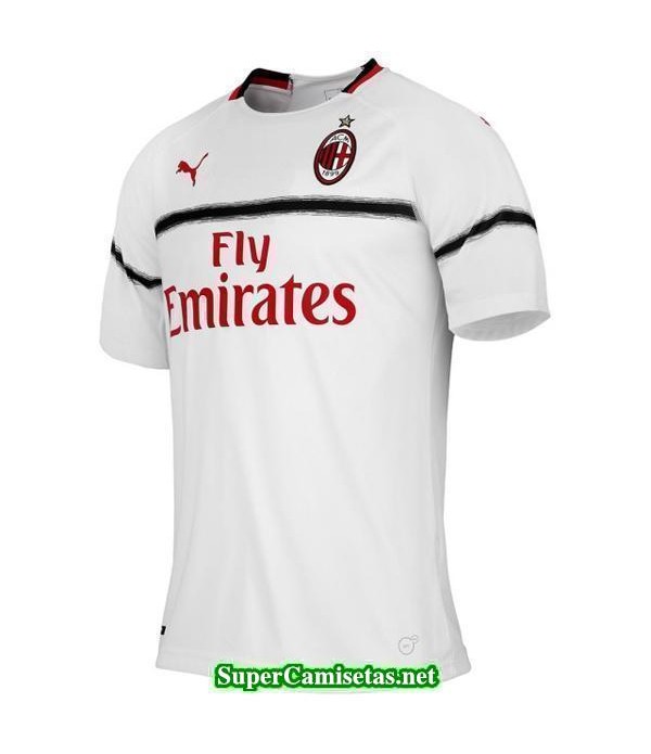 Segunda Equipacion Camiseta AC Milan 2018/19