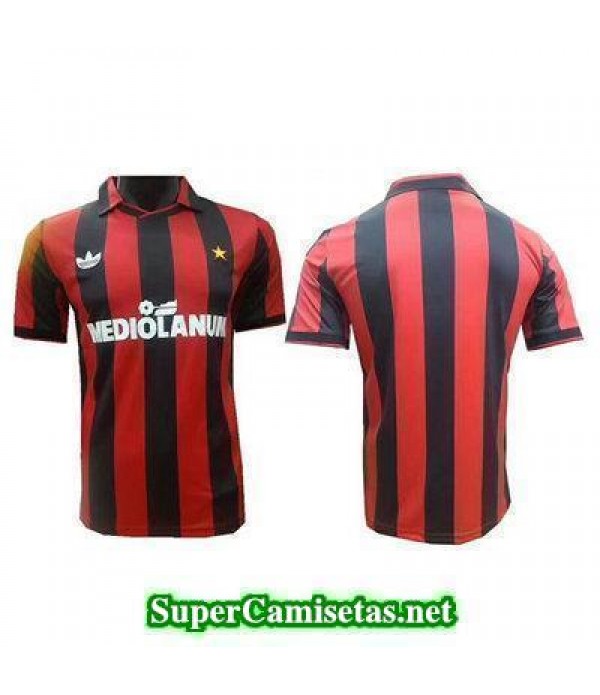 Tailandia Camiseta AC Milan clasicas 1991-1992