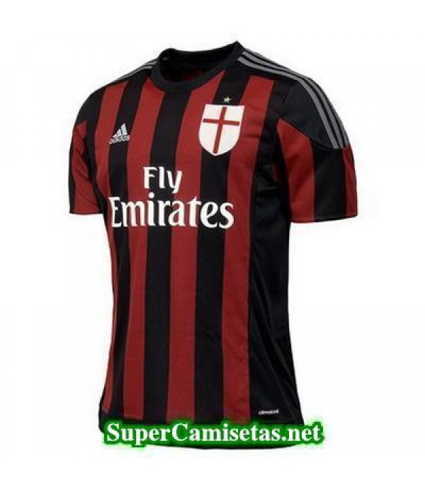 Tailandia Primera Equipacion Camiseta AC Milan 2015/16