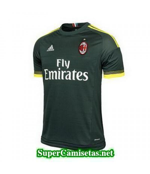 Tailandia Tercera Equipacion Camiseta AC Milan 2015/16