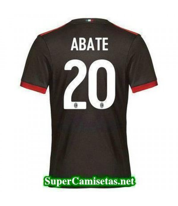 Tercera Equipacion Camiseta AC Milan Abate 2017/18