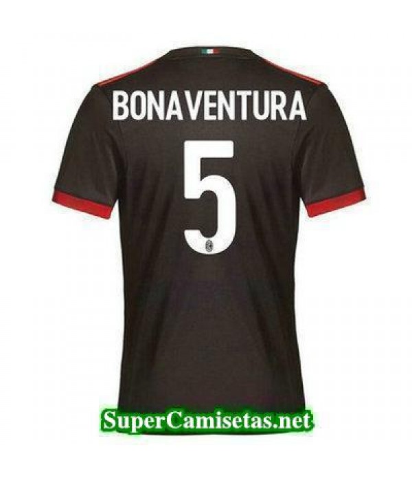 Tercera Equipacion Camiseta AC Milan Bonaventura 2017/18