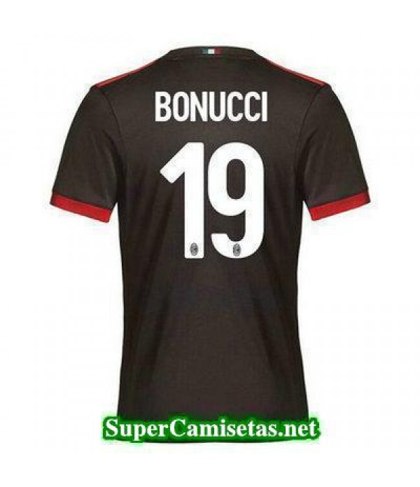 Tercera Equipacion Camiseta AC Milan Bonucci 2017/18