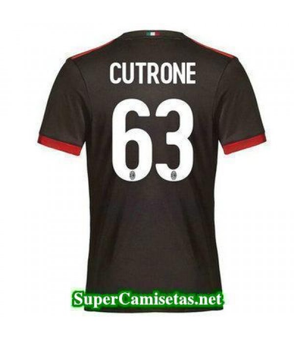 Tercera Equipacion Camiseta AC Milan Cutrone 2017/18