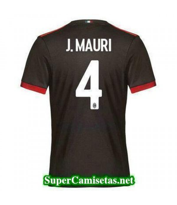 Tercera Equipacion Camiseta AC Milan J Mauri 2017/18