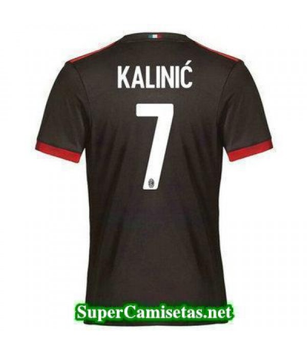 Tercera Equipacion Camiseta AC Milan Kalinic 2017/18