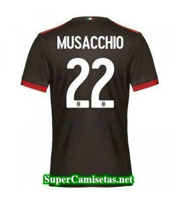 Tercera Equipacion Camiseta AC Milan Musacchio 2017/18