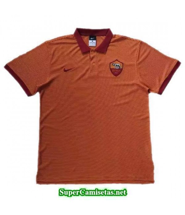 Camiseta polo As Roma amarillo 2016 2017