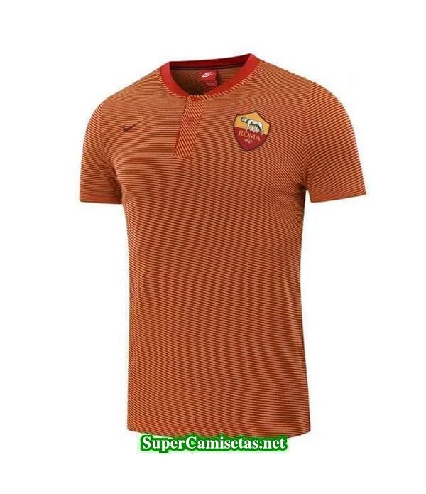 Camiseta polo As Roma Amarillo 2017 2018