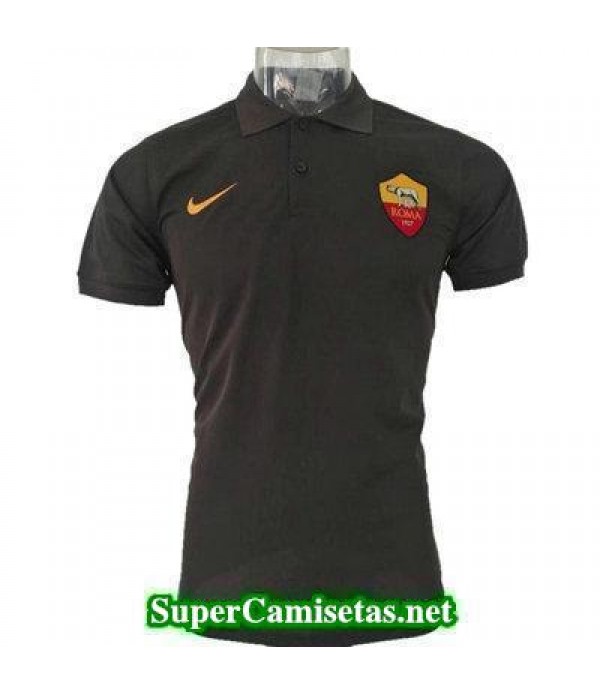 Camiseta polo As Roma UCL Gris 2017 2018