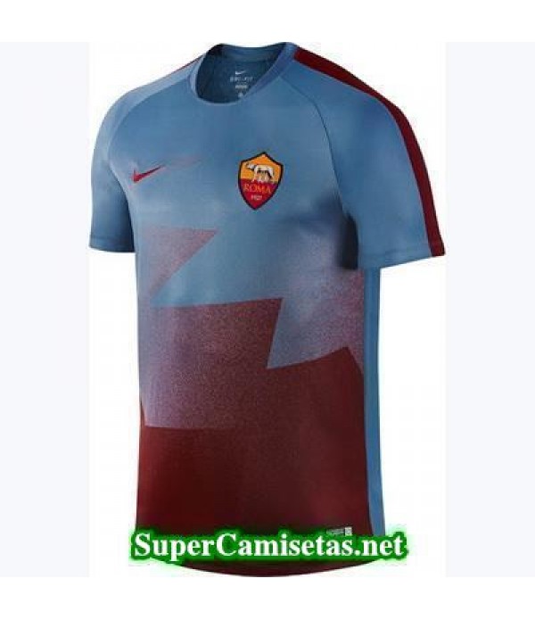 camiseta pre-partido As Roma Azul oscuro 2015 2016