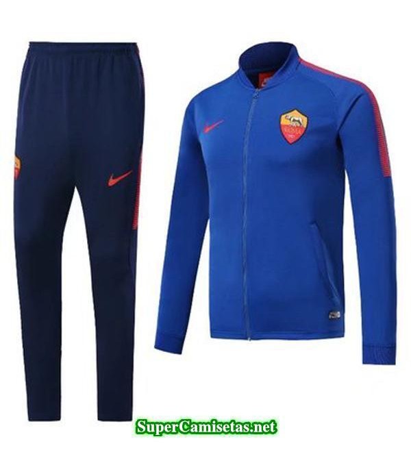 Chaquetas As Roma Azul 2017 2018 baratas