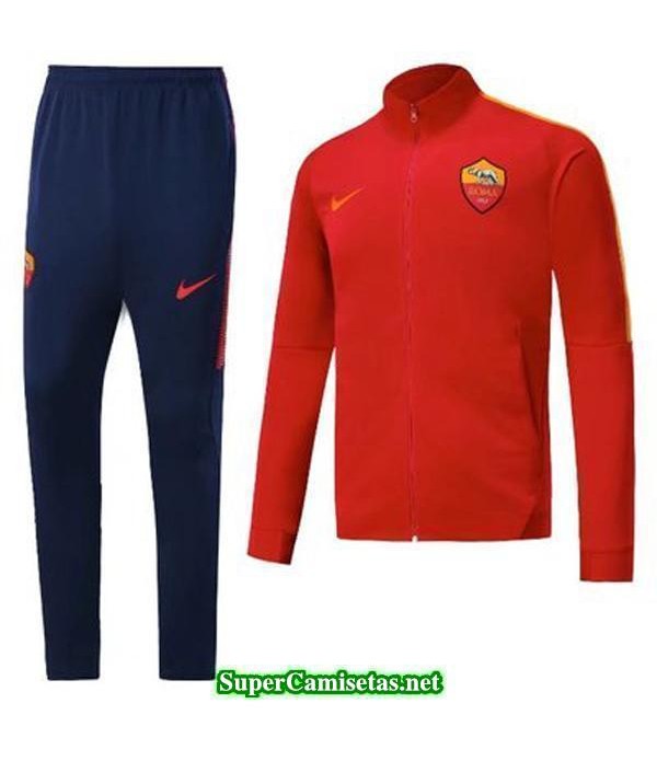 Chaquetas As Roma rojo-01 2017 2018 baratas