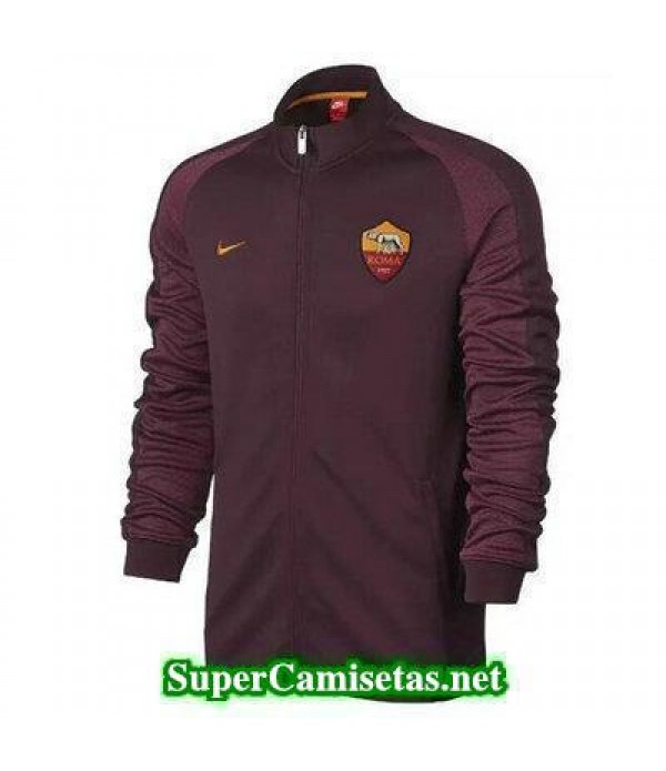 Chaquetas As Roma rojo 2016 2017 baratas