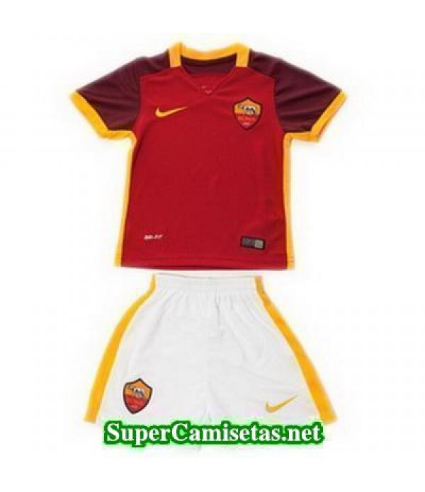 Primera Equipacion Camiseta As Roma Ninos 2015/16