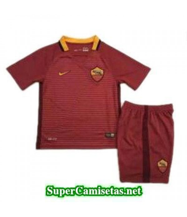 Primera Equipacion Camiseta As Roma Ninos 2016/17