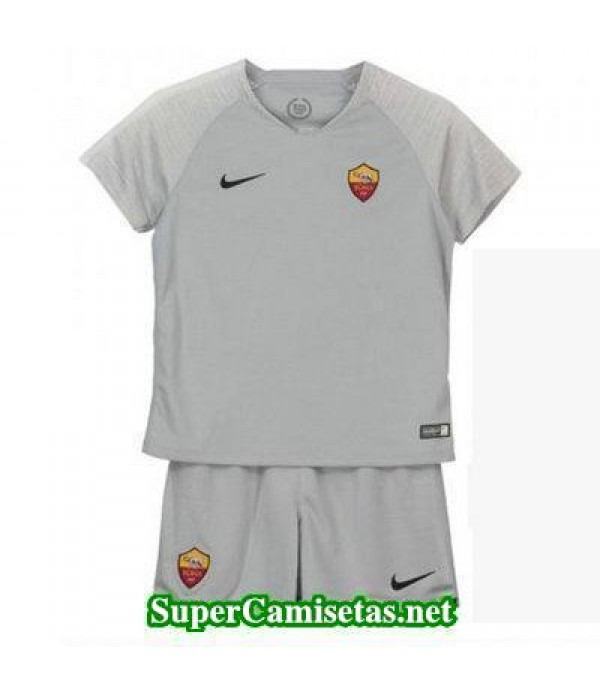 Segunda Equipacion Camiseta As Roma Ninos 2018/19