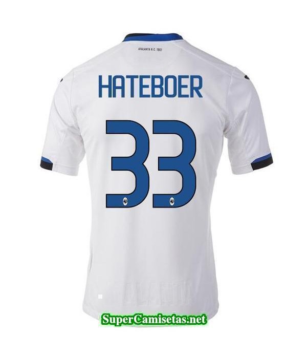 Segunda Equipacion Camiseta Atalanta Hateboer 2017/18