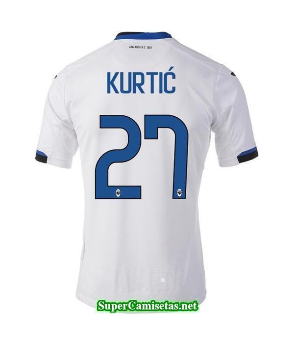 Segunda Equipacion Camiseta Atalanta Kurtic 2017/18