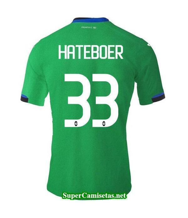 Tercera Equipacion Camiseta Atalanta Hateboer 2017/18